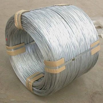 big coil galvanized iron wire