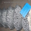 galvanized chain link fence